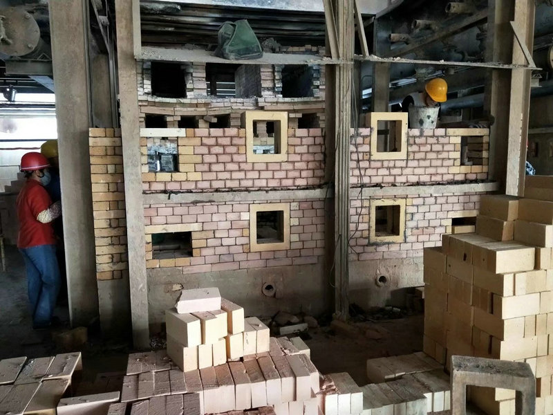 耐火澆注料施工